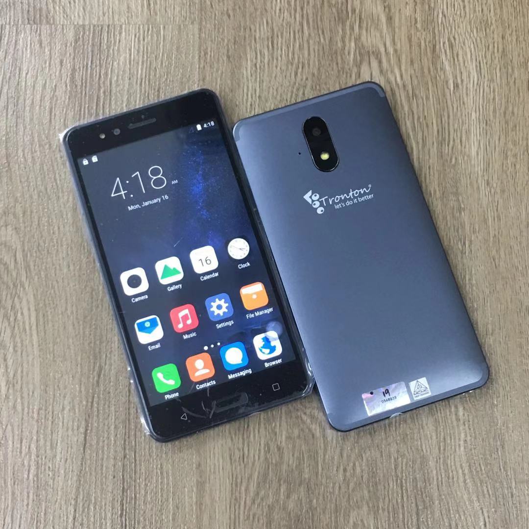 (GREY)TRONTON A5 5.5''inch 2+16GB Dual Sim 3G Android Smart Phone (Ready Stock)